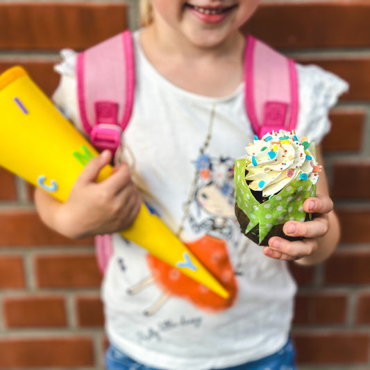 Einschulungs-Cupcakes